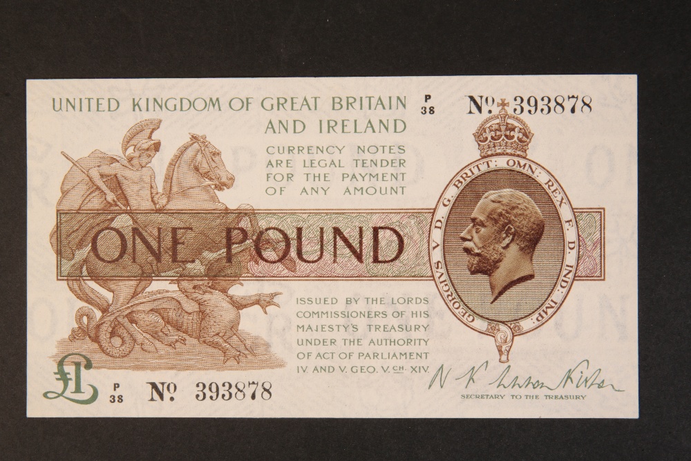 ONE POUND NOTE