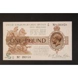 ONE POUND NOTE