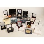 GREAT BRITAIN, A COLLECTION OF ROYAL MINT AND OTHER SILVER PROOF COINS