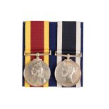 CHINA WAR MEDAL & LSGC TO H J BROWN HMS TERRIBLE