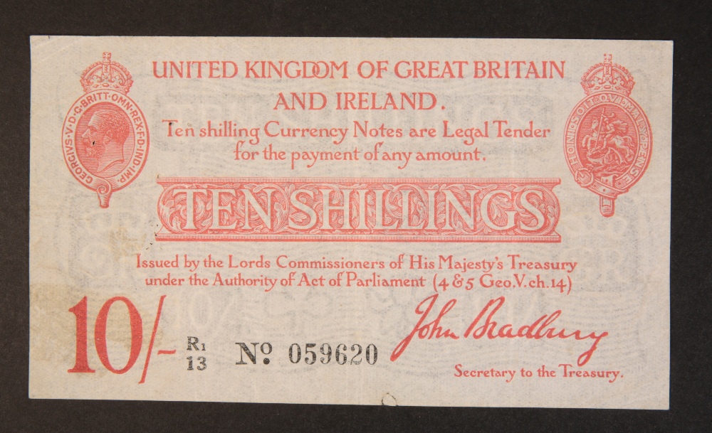 10 SHILLINGS TREASURY NOTE