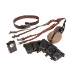 A SECOND WORLD WAR GERMAN ARMY BELT AND FIELD EQUIPMENT COLLECTION
