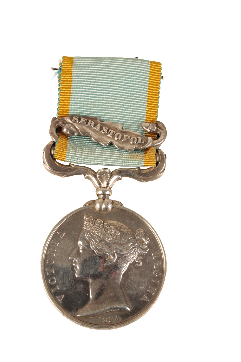 CRIMEA MEDAL WITH BAR SEBASTOPOL TO PTE D PYE RIFLE BRIGADE