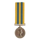 QUEENS KOREA MEDAL TO PTE H WOOD DLI