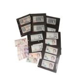 COLLECTION OF BRITISH BANK NOTES
