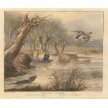 AFTER FRANCIS CALCRAFT TURNER (1772-1846) "THE WILD DUCK SHOOTING", "WOODCOCK SHOOTING"