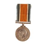 BRITISH WAR MEDAL TO S-16007 PTE T HALL SEAFORTHS