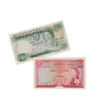 TWO JERSEY BANK NOTES