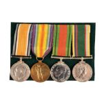 GREAT WAR PAIR & CADET MEDAL A CAPT W COPELAND