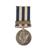 EGYPT MEDAL 1882 BAR ALEXANDRIA 11TH JULY - TO P. MCKINNON OF HMS MONARCH