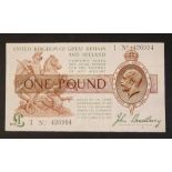 ONE POUND NOTE