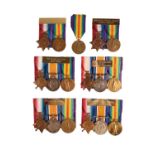 A COLLECTION OF GREAT WAR MEDALS