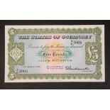 £5 NOTE GUERNSEY 1ST MARCH 1965