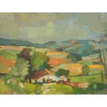 BARBARA IVES (20TH CENTURY) Landscape view