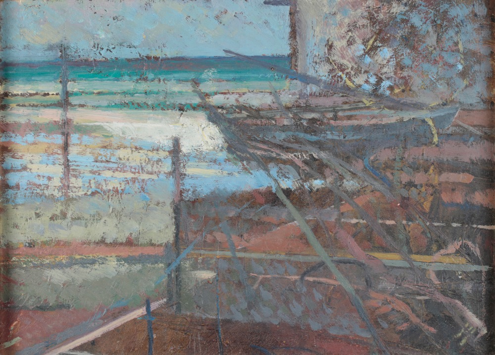 •PAUL CURTIS (b. 1941) 'View to Porthmeor Beach, St Ives' - Image 2 of 3