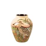 MOORCROFT: A "Call of the Curlew" trial vase