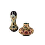 MOORCROFT: A "WINDSOR CARNATION" LIMITED EDITION VASE