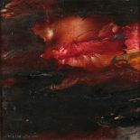 •PADRAIG MACMIADHACHAIN (1929-2017) 'Fire in the Sky - Santiago de Cuba, Cuba'