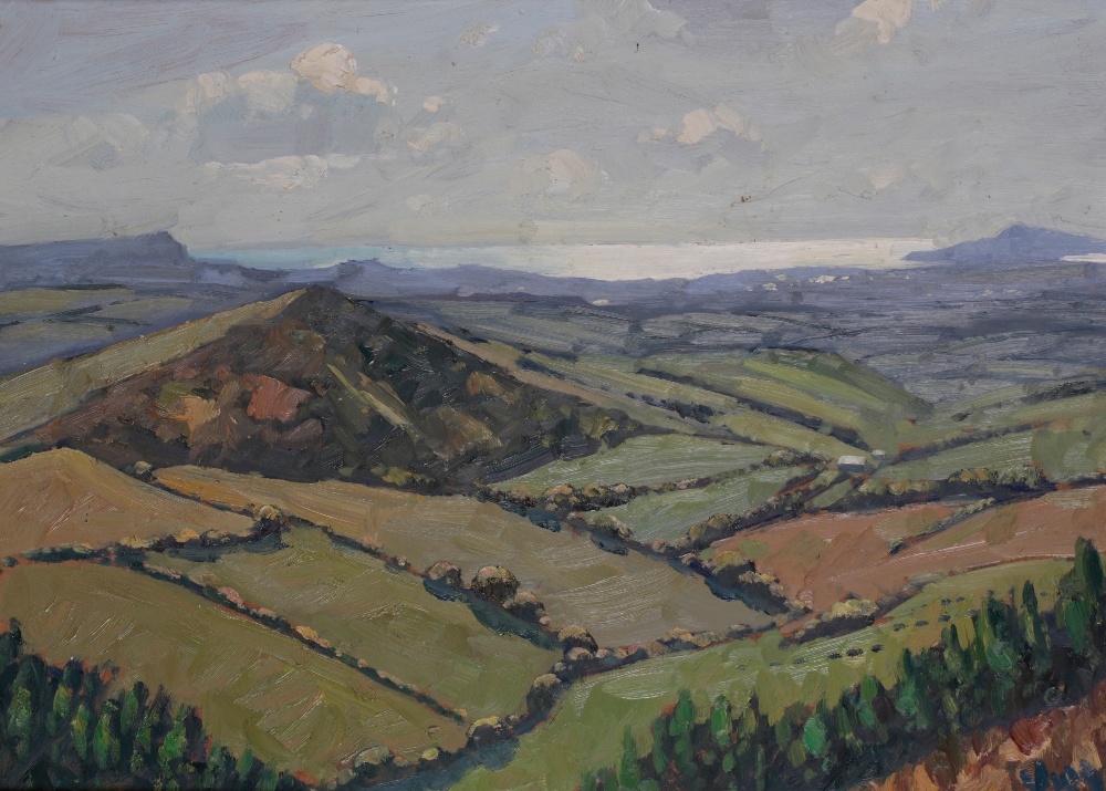 ENGLISH SCHOOL, 20TH CENTURY Landscape view