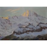 JOHN J REDMOND (1856-1929) Alpine view