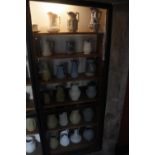 A COLLECTION OF VICTORIAN STONEWARE JUGS