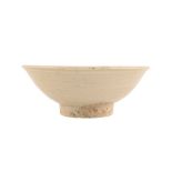 LIGHT STONEWARE SHALLOW BOWL