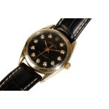 ROLEX OYSTER PERPETUAL GENTLEMAN'S GOLD-PLATED WRISTWATCH
