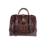 VINTAGE CROCODILE SKIN 'GLADSTONE STYLE' BAG