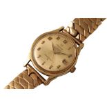 OMEGA CONSTELLATION GOLD PLATED AND STAINLESS STEEL WRISTWATCH, circa 1960's,