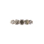 FIVE STONE DIAMOND RING