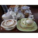A COLLECTION OF BOOTHS 'DRAGON' DINNERWARE and similar ceramics