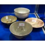 AN ORIENTAL BOWL and three similar (4)