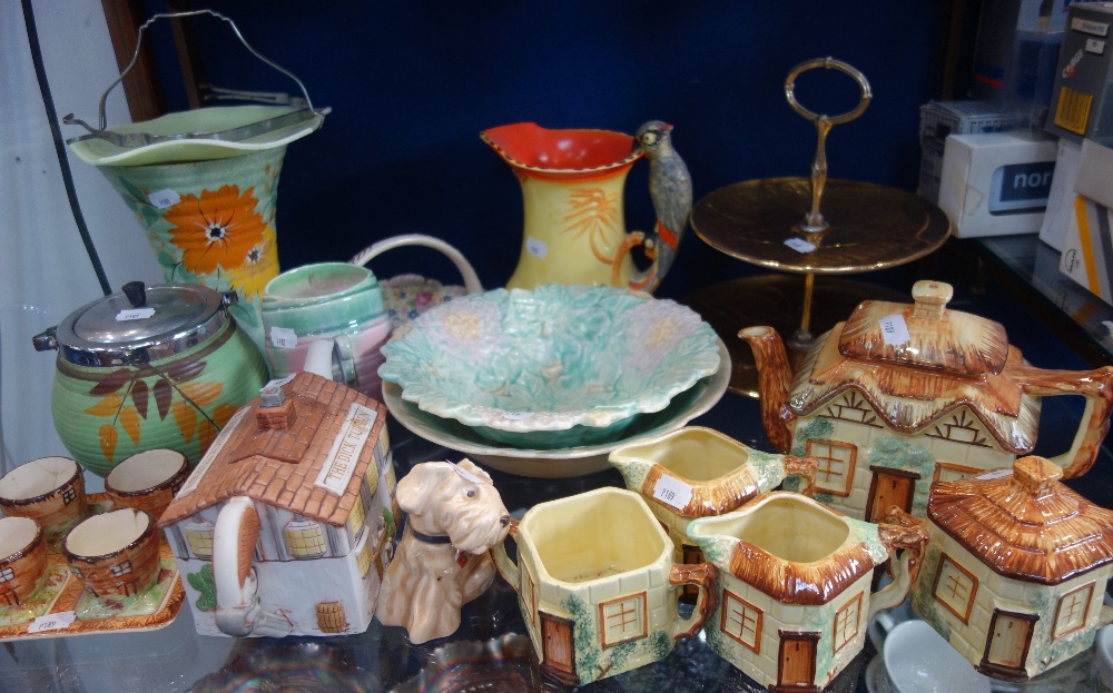 A COLLECTION OF COTTAGE WARE and mixed ceramics