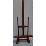 AN ARTIST'S EASEL, 86.5cm high