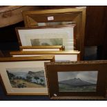 A COLLECTION OF 19TH CENTURY AND LATER WATERCOLOURS