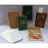 A COLLECTION OF 19TH CENTURY RECIPE BOOKS, including loose manuscript recipes, including ''A Receipt