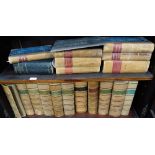 A COLLECTION OF 19TH AND EARLY 20TH CENTURY HALF CALF BOUND LEGAL BOOKS