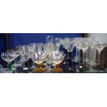 A COLLECTION OF DRINKING GLASSES