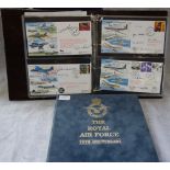 A COLLECTION OF FIRST DAY COVERS, to include, 'The Royal Air Force 75th Anniversary set and a