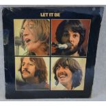 THE BEATLES; 'LET IT BE' LP, red apple issue