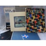 NORTH ATLANTIC LINERS by Laurence Dunn, QE2 booklets and similar shipping ephemera