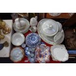 A COLLECTION OF ROYAL DOULTON 'BERKSHIRE' DINNER WARES an Edwardian dessert service and similar