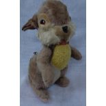 MERRYTHOUGHT; A VINTAGE PLUSH 'THUMPER' from Walt Disney's 'Bambi' with original working musical