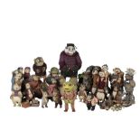 LOT WITHDRAWN - THE WIND IN THE WILLOWS; A LARGE COLLECTION OF ORIGINAL SLOW ANIMATION FIGURES