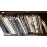 A COLLECTION OF BOOKS ON ANTIQUES