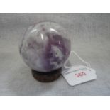 A BLUEJOHN SPHERE, 6cm dia (approx)