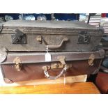 A COLLECTION OF VINTAGE MAGICIAN'S EQUIPMENT circa 1940s '50s contained in two cases