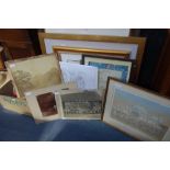 A COLLECTION OF PICTURES, PRINTS AND PERIOD PHOTOGRAPHS