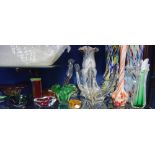 A COLLECTION OF ART GLASS