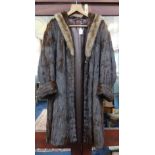 A VINTAGE FUR COAT